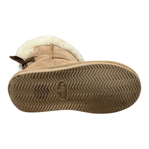 LAMO Audrey Shearling-Lined Suede Winter Boot Girl's Size 1Y - Picture 6 of 7